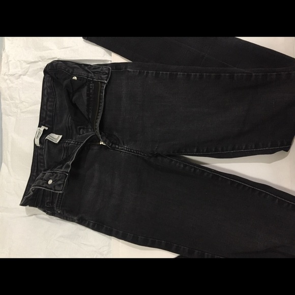 BLACK RIPPED JEANS - Picture 2 of 3